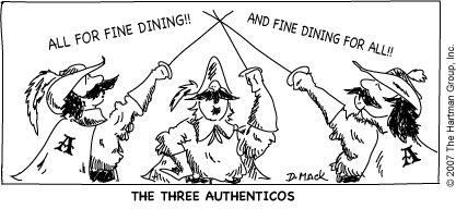 All for Fine Dining...Fine Dining for All