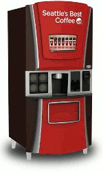 Seattles Best coffee Kiosk